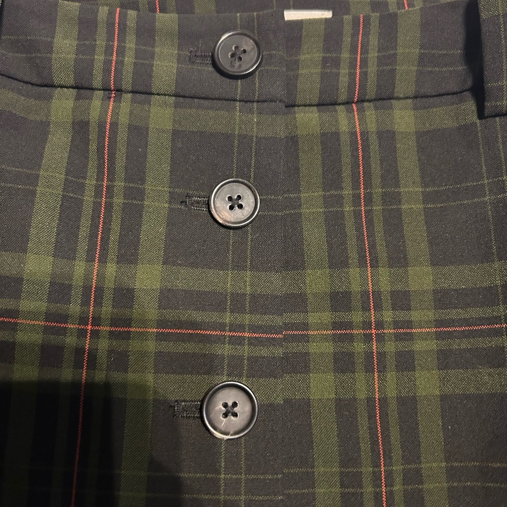 Aritzia Wilfred button down plaid skirt (midi) - Picture 2 of 4